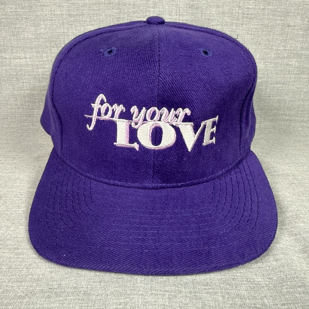 For Your Love Season 1 One TV Show Promo Hat Cap Purple Adjustable Otto Vintage